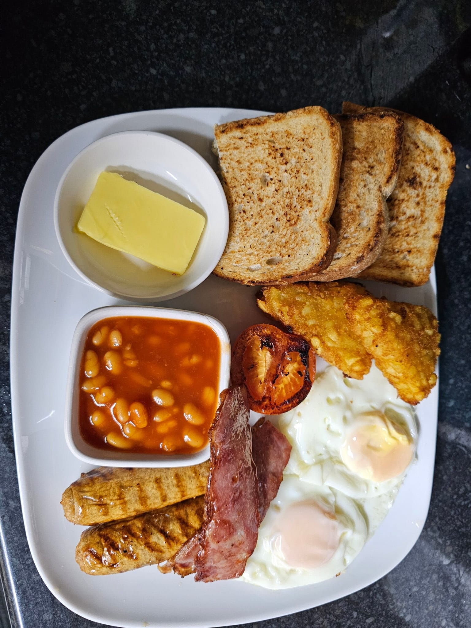 A full English breakfast